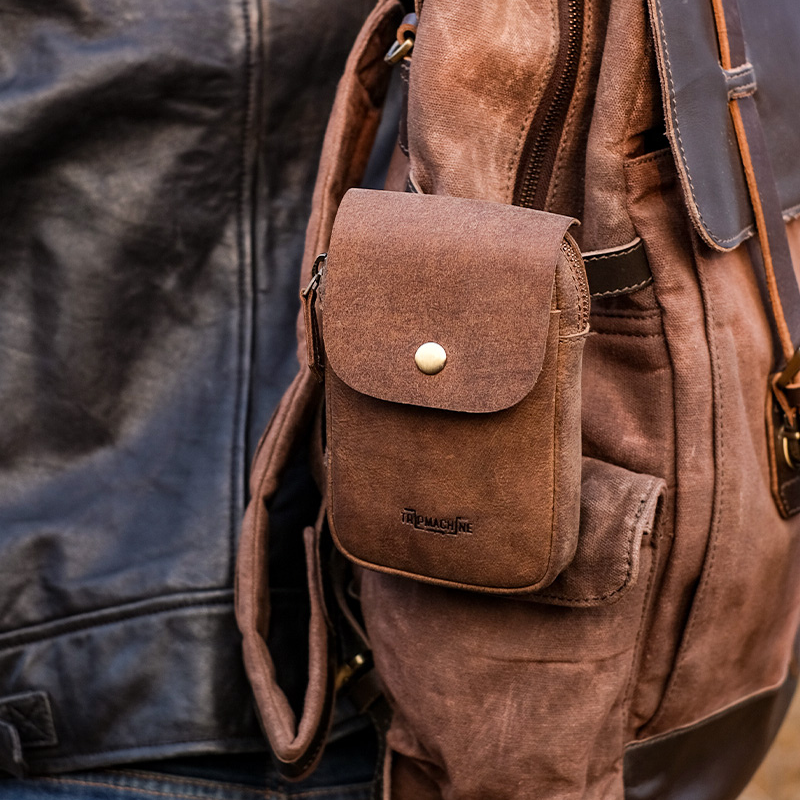 Sac utilitaire en cuir