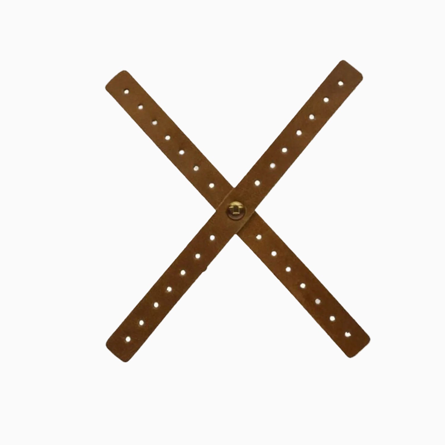 Perforated leather headliner X-Tape