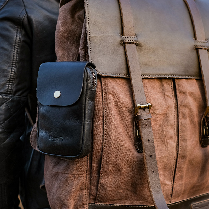 Sac utilitaire en cuir