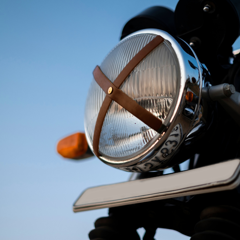 Leather X-Tape Headlights