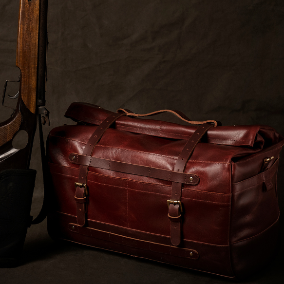 Buff Leather Outlaw Duffel Bag Classic