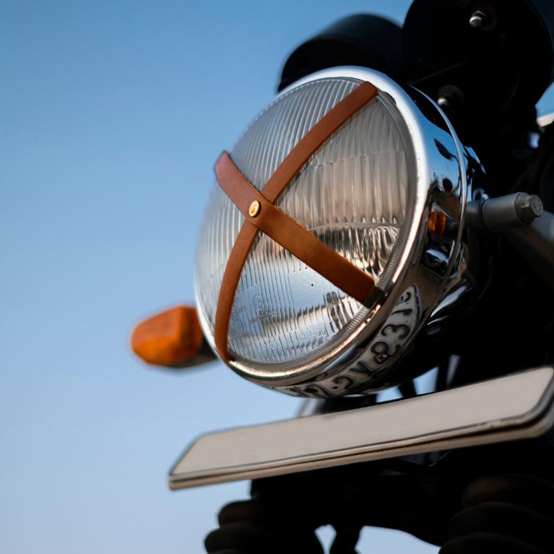 Scheinwerfer X-Tape aus Leder