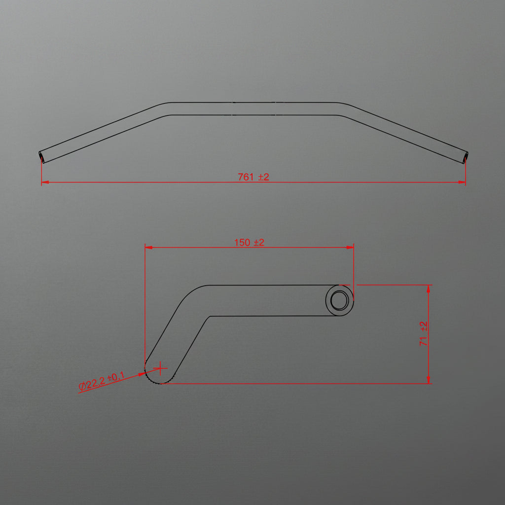 Superbike Lenker Aluminium
