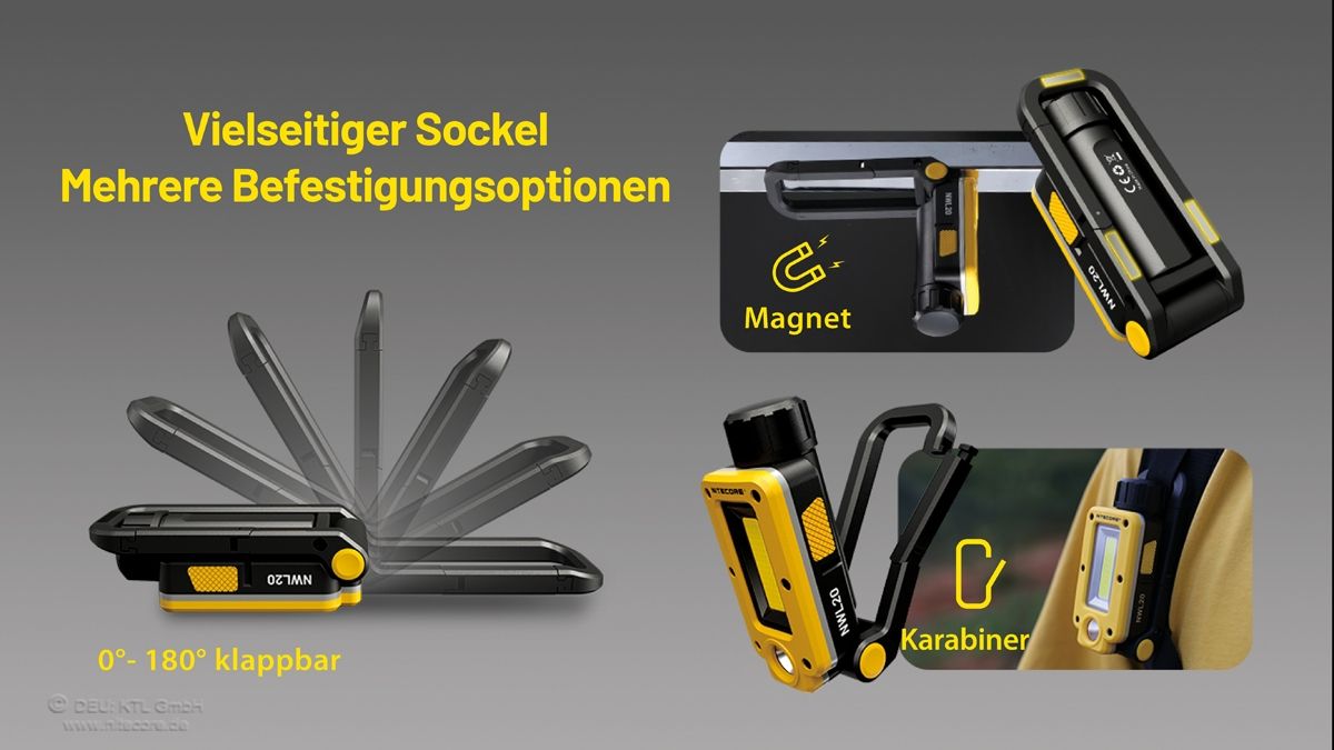 NWL20 - Arbeitsleuchte - 600 Lumen