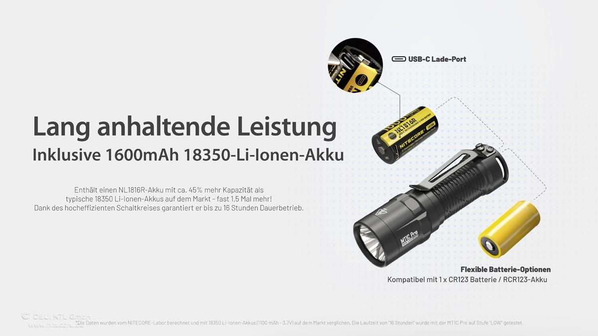 MT1C Pro - 1000 Lumen