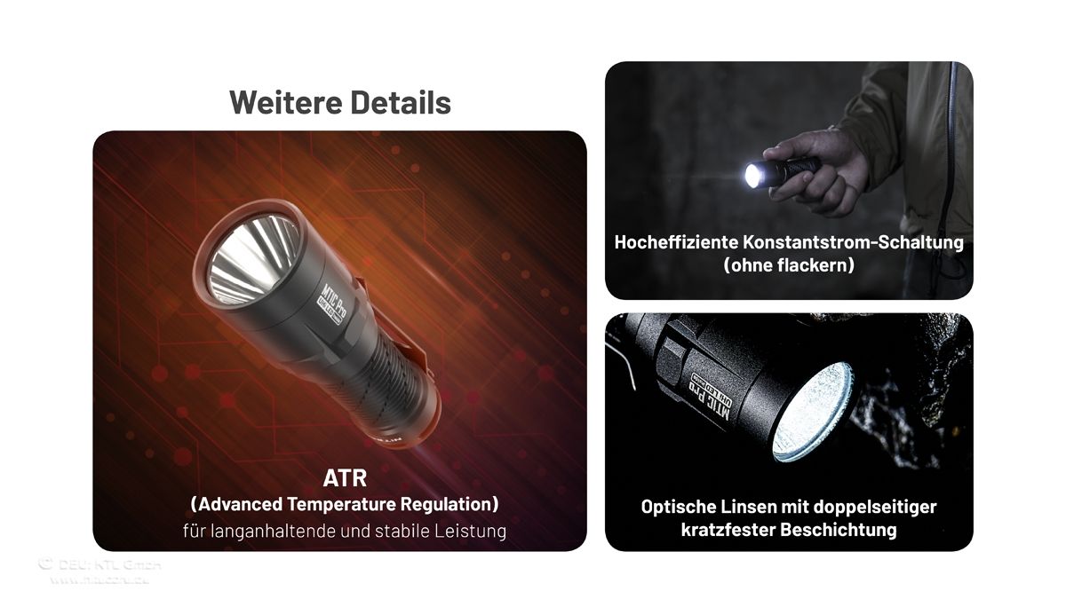 MT1C Pro - 1000 Lumen
