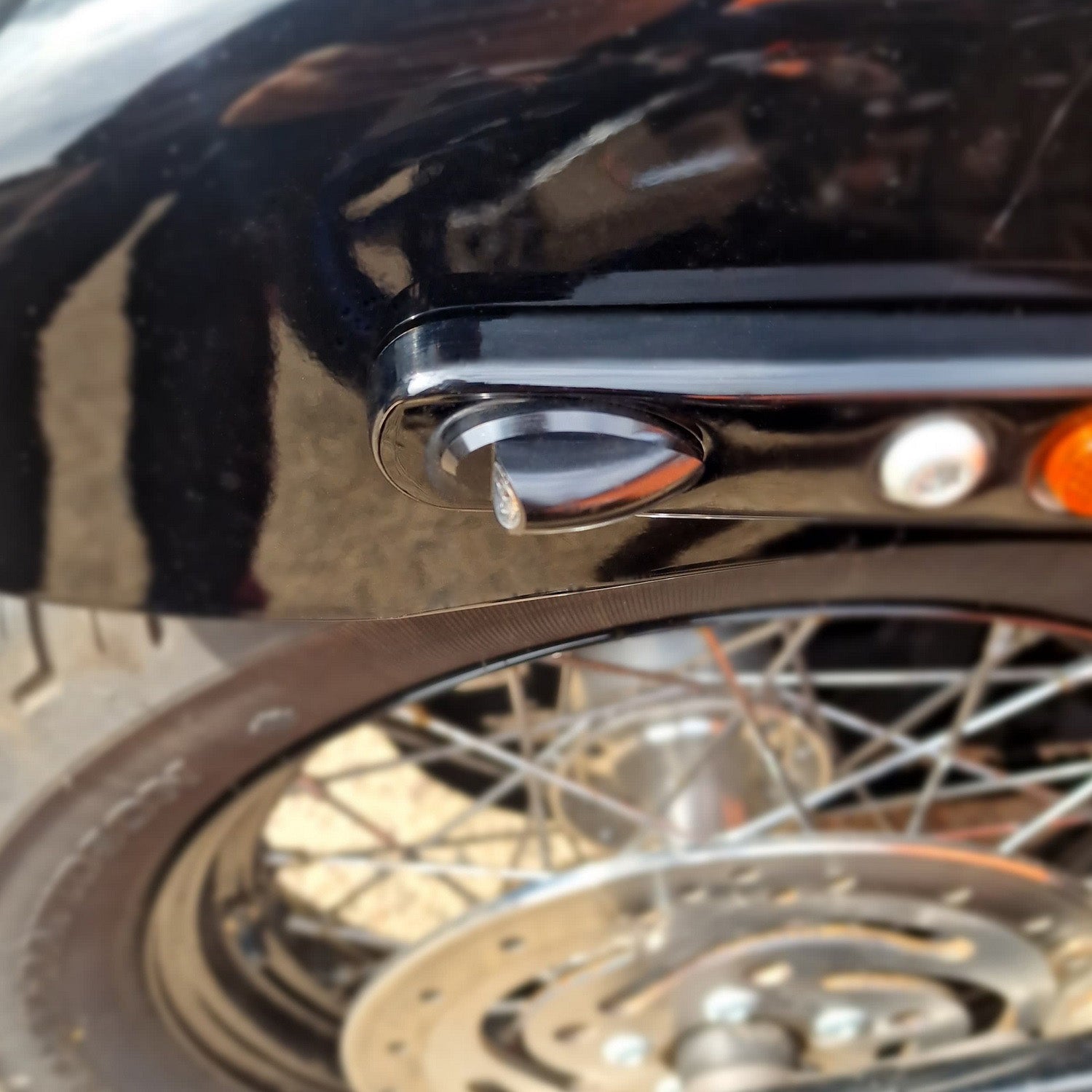 mo.blaze tens - passend für Harley-Davidson™ Fender (Set) - motogadget GmbH
