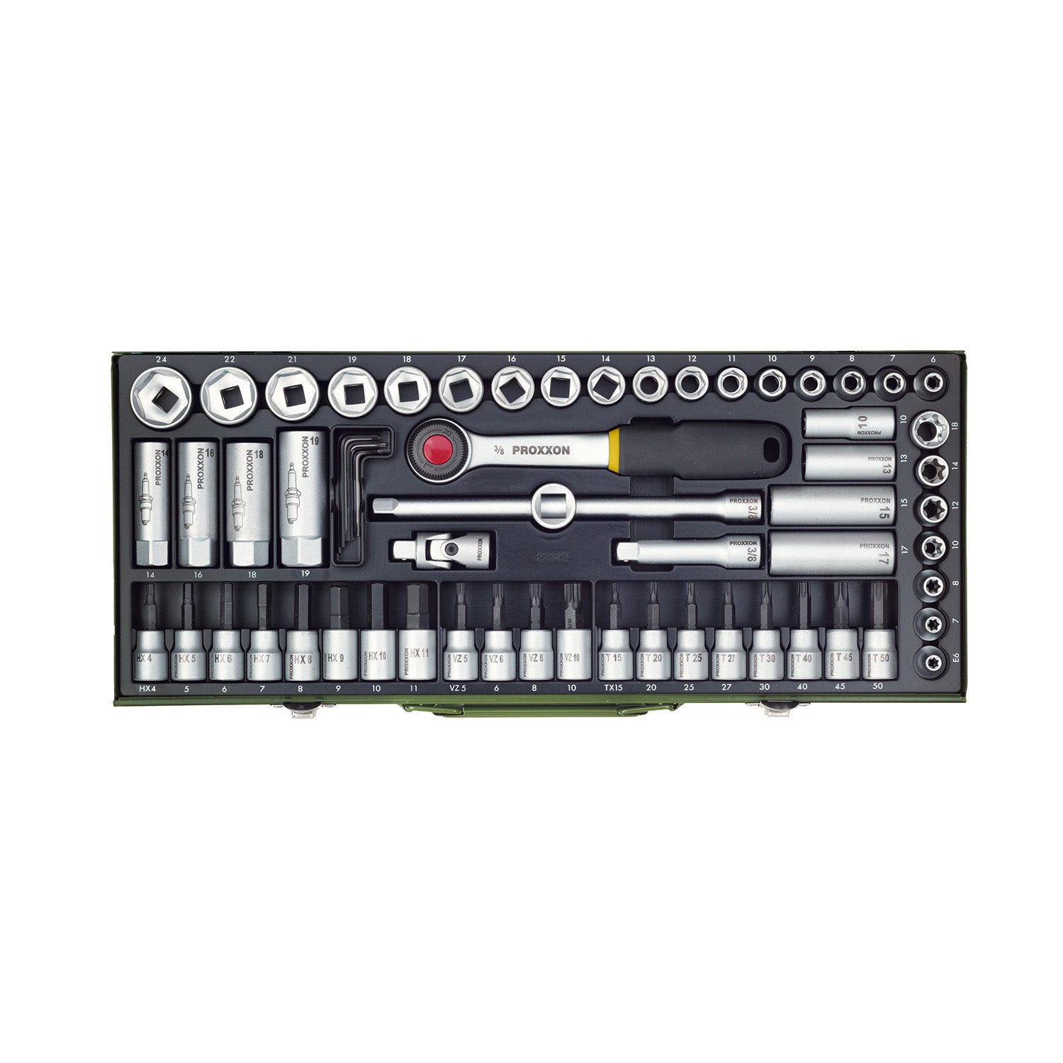 Super compact set 3/8"