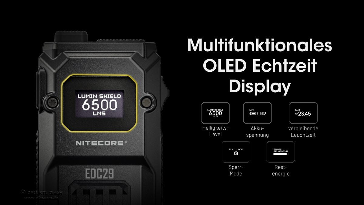 EDC29 LUMINBLADE - 6500 lumen