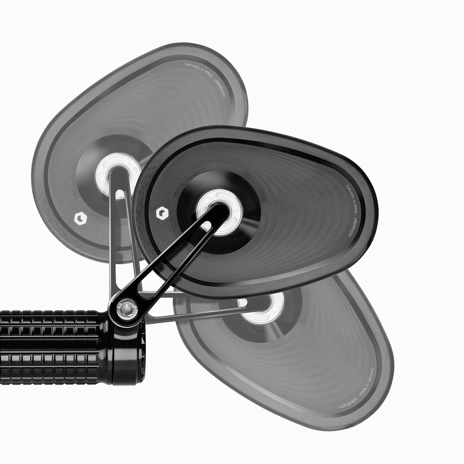 moto gadget mo.view ミラーセット mo.ビュー スポーツ ガラスレスメタルミラー （1個） | 全商品 | ジー