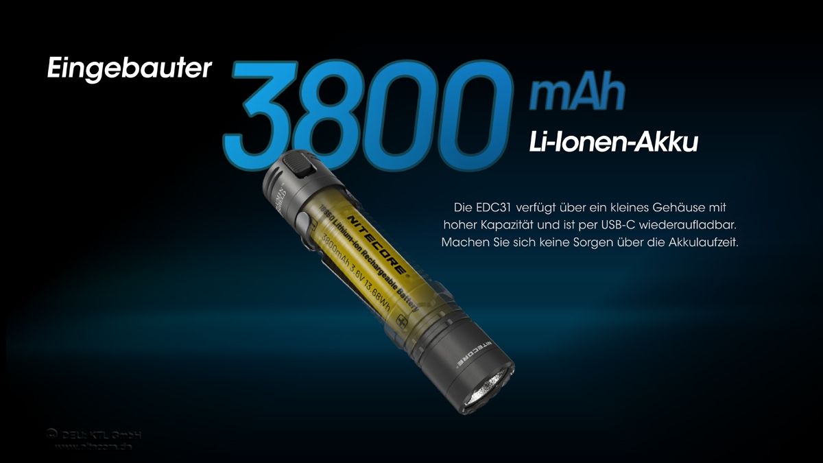 EDC31 - 3500 lumen