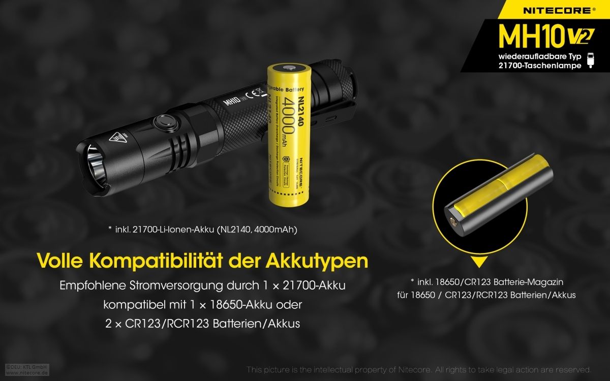 MH10 Version 2 - 1200 lumens