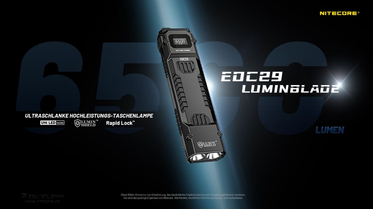 EDC29 LUMINBLADE - 6500 lumens