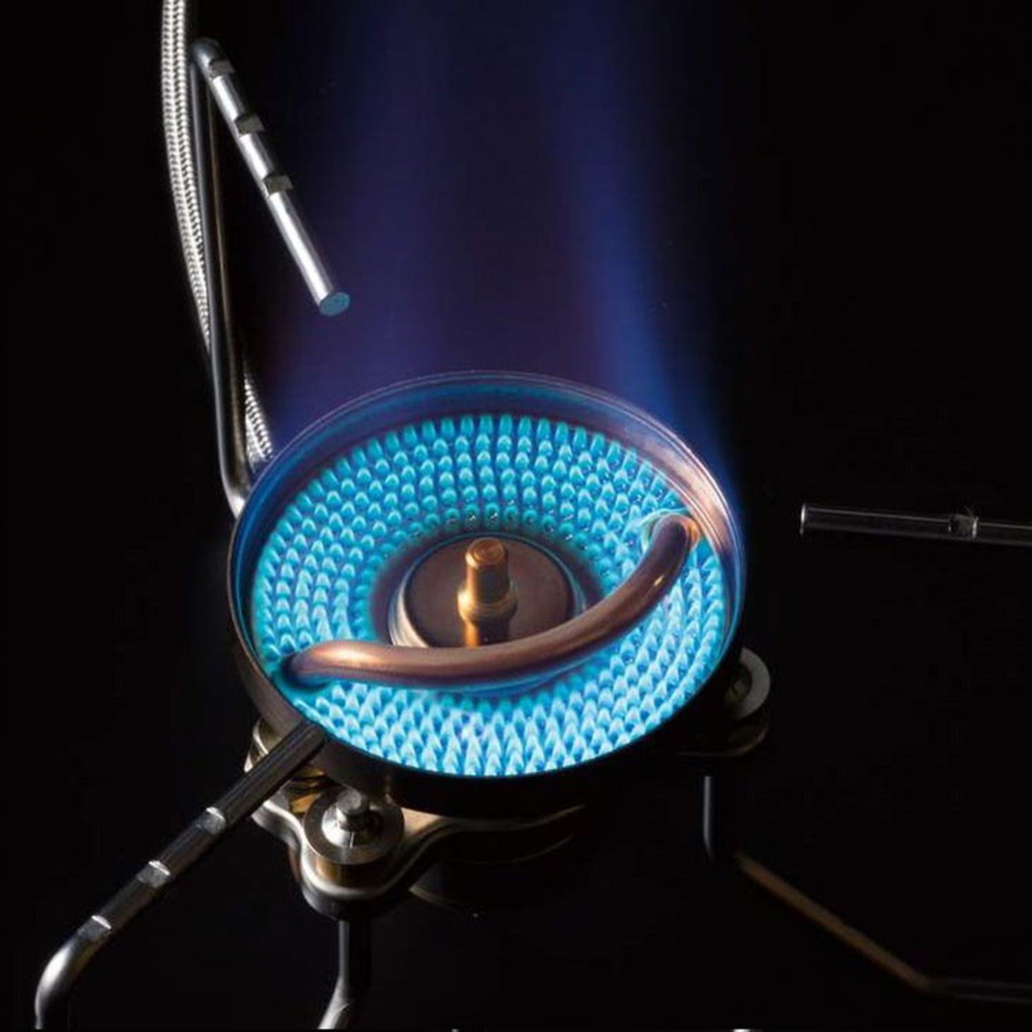 Réchaud Dual-Fuel avec bouteille d'essence - motogadget GmbH