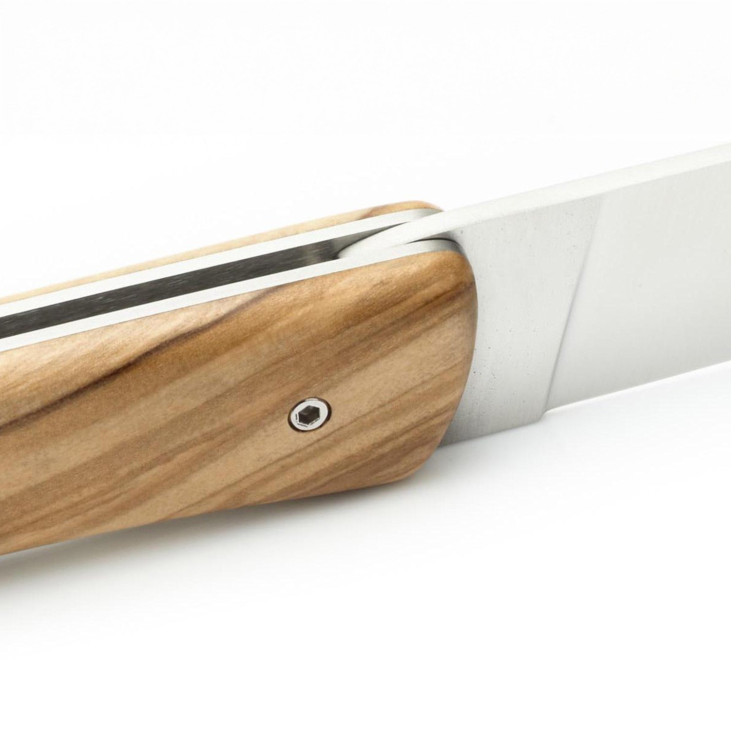 Le Français con manico in legno d'ulivo