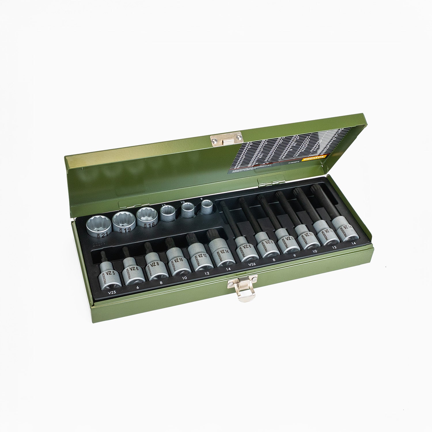 Set di chiavi speciali per viti a più denti XZN