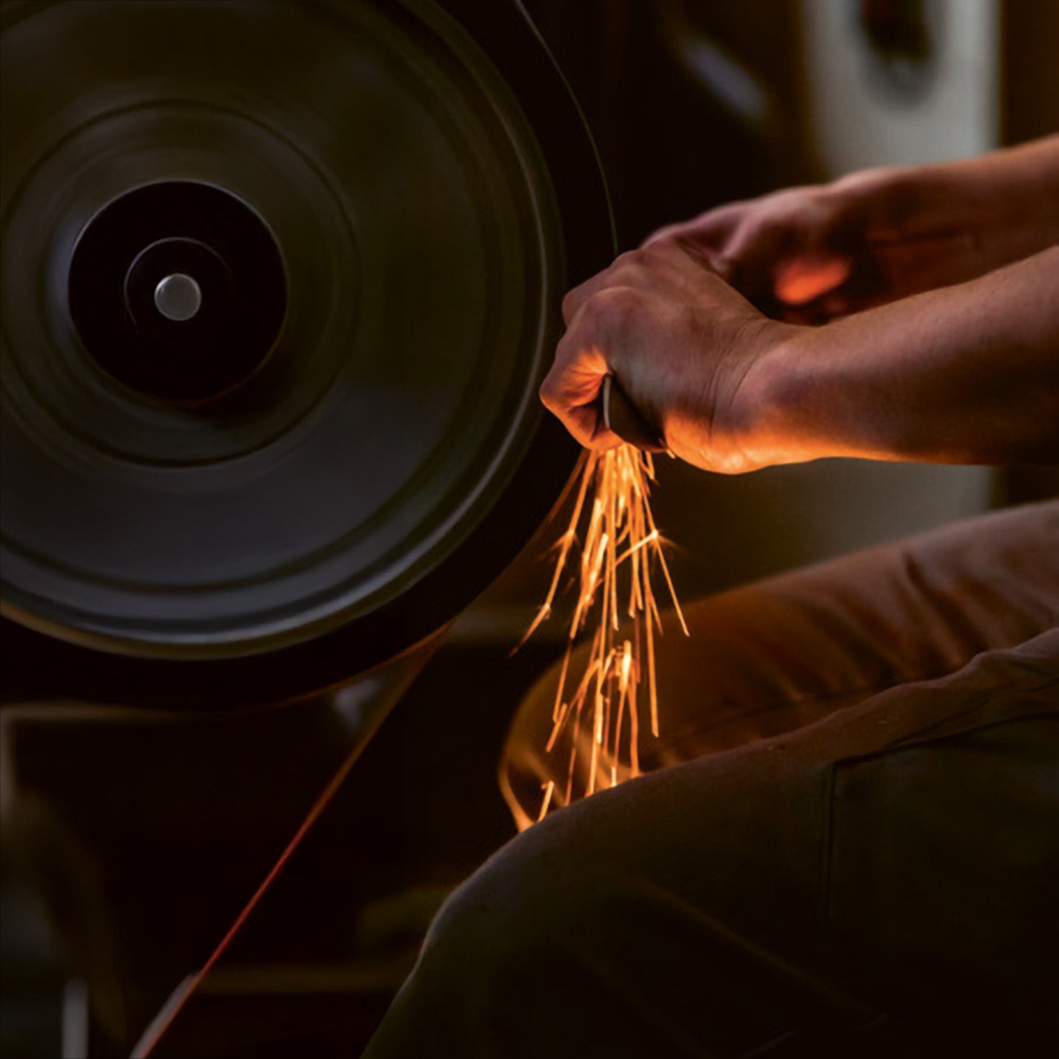 Le Français con manico in legno d'ulivo