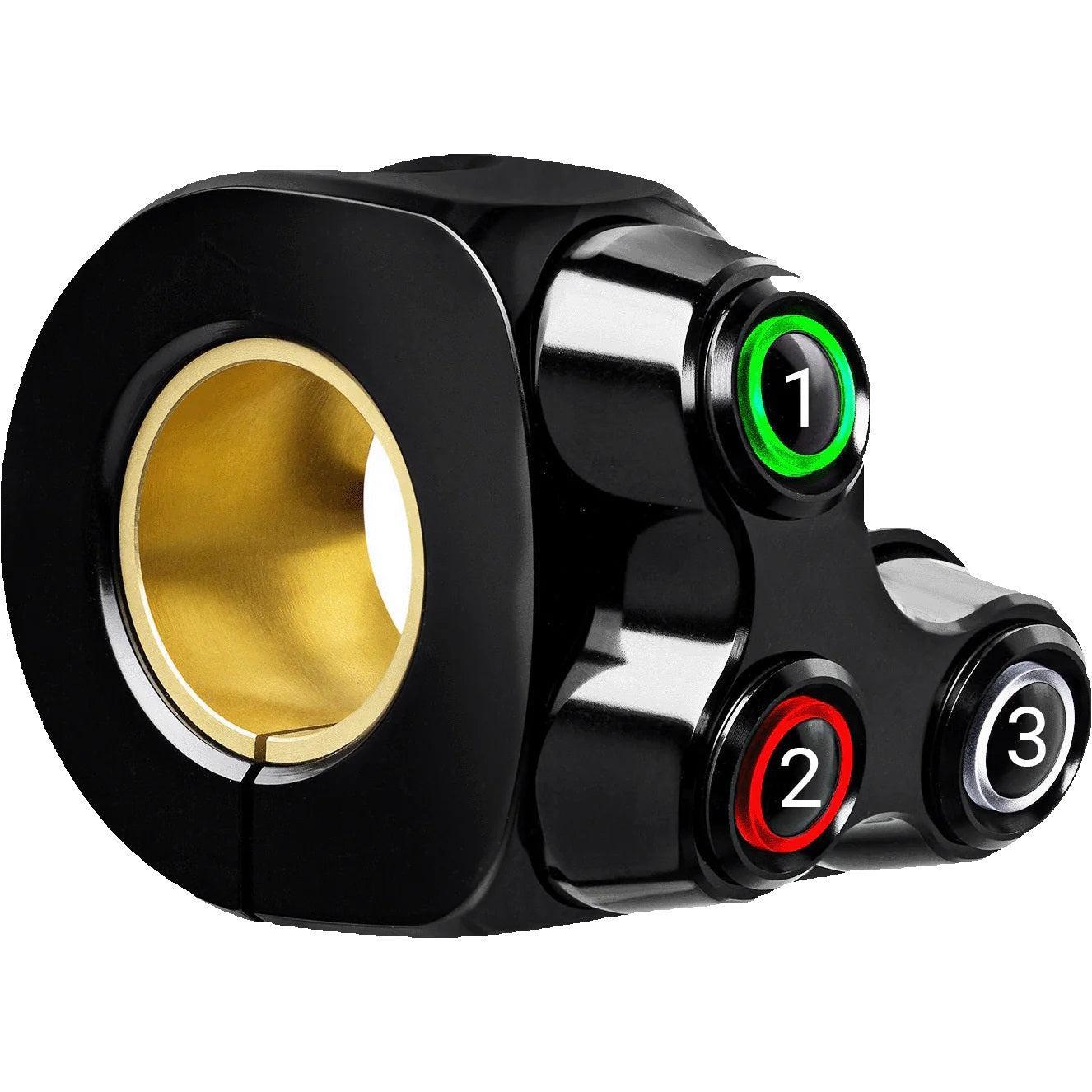 mo.switch basic LED 3 pulsanti - motogadget GmbH