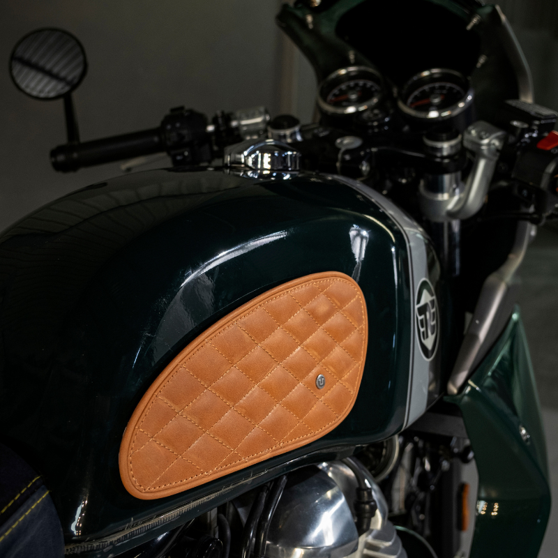 Tank Pad - Leather (Diamond)