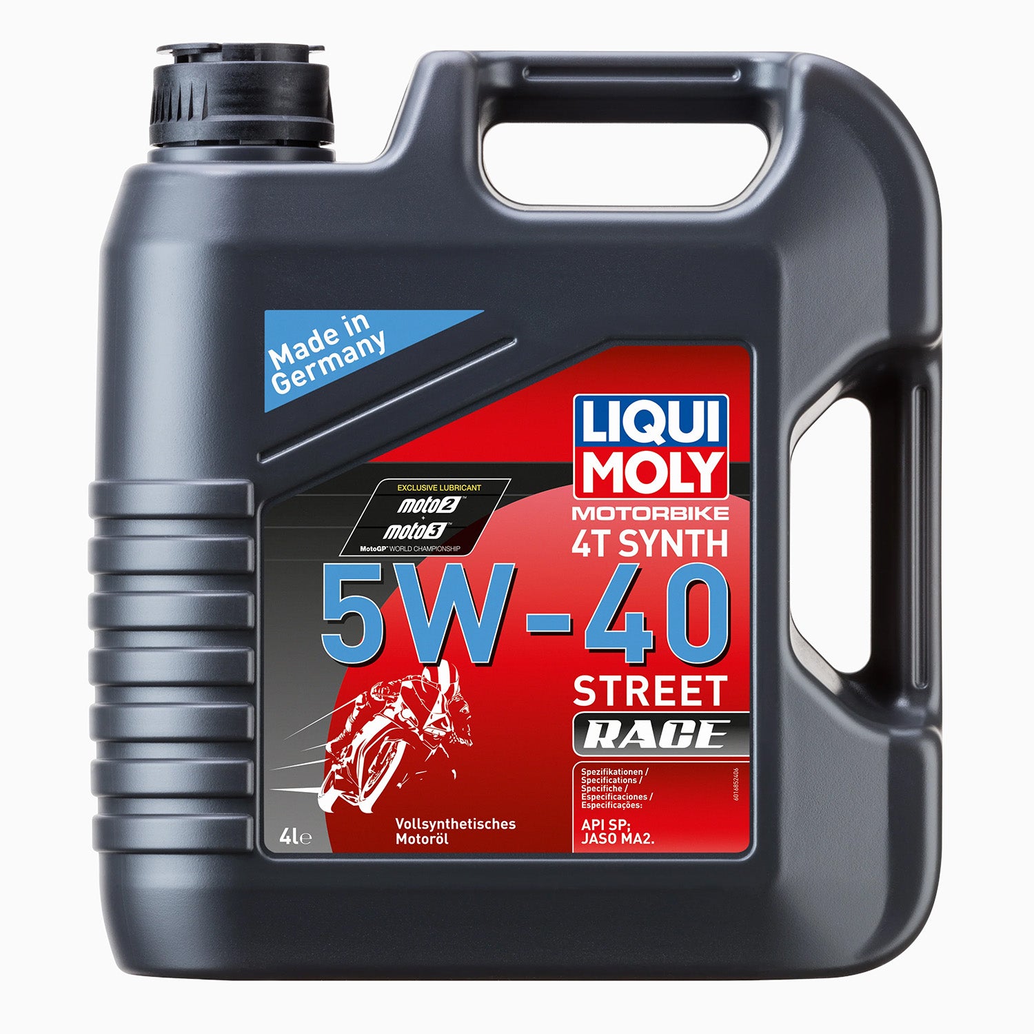 Motorbike 4T Synth 5W-40 Street Race 4 Liter