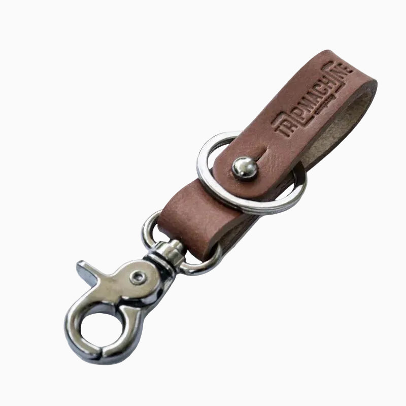 Leather Strap Keychain