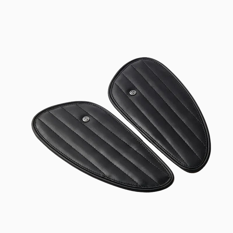 Tank Pad - Leather (Stripes)