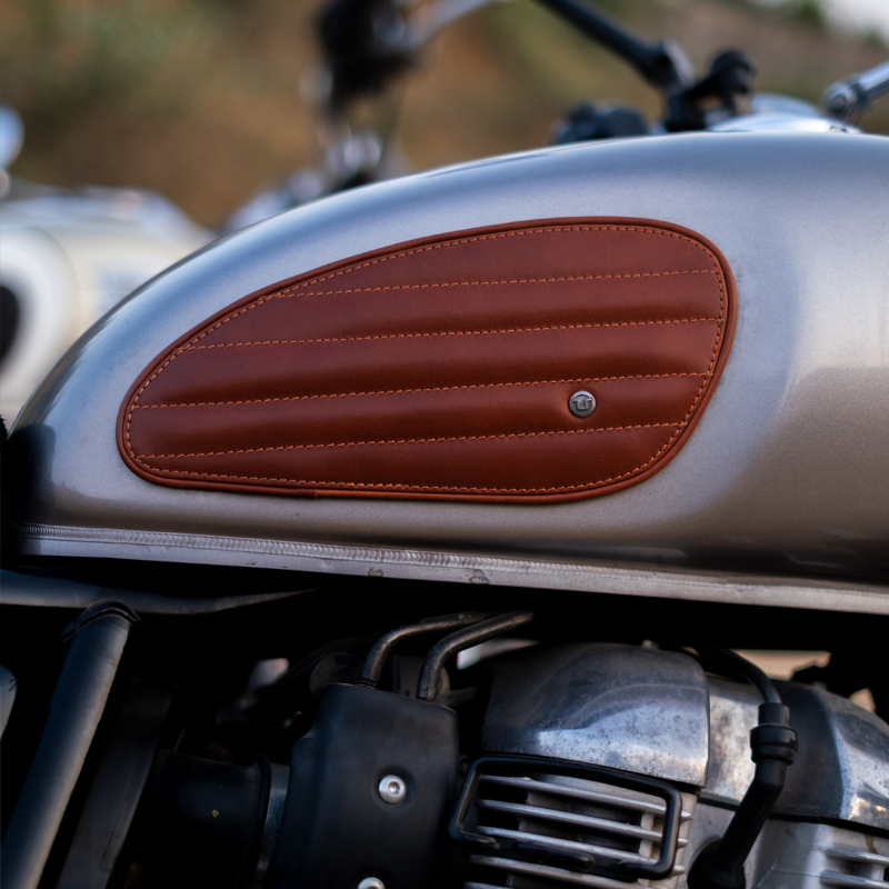 タンクパッド - レザー（ストライプ）