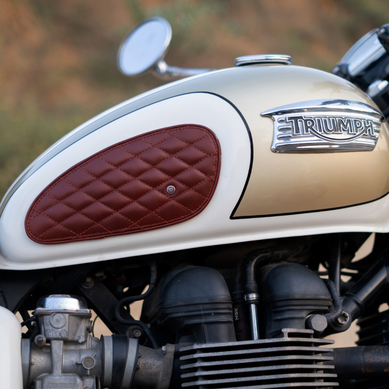 タンクパッド - レザー（ダイヤモンド）