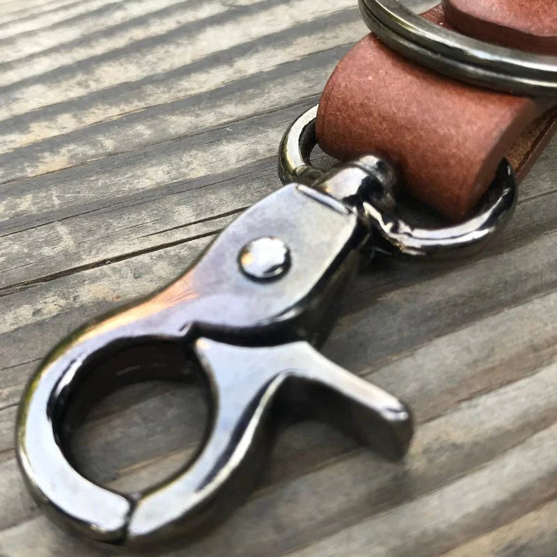 Leather Strap Keychain