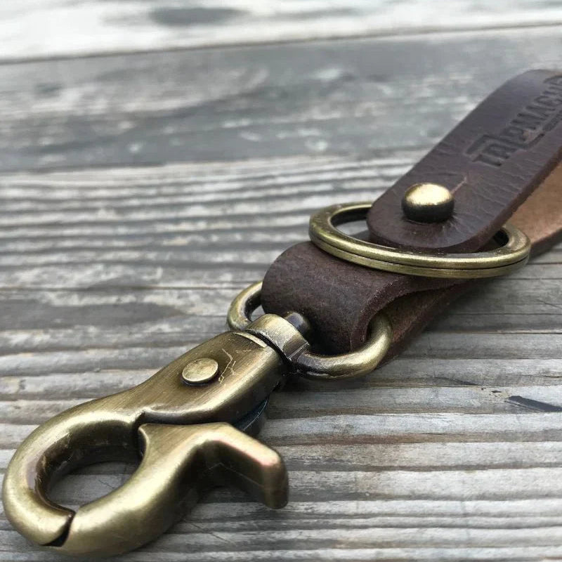 Lederband Schlüsselanhänger