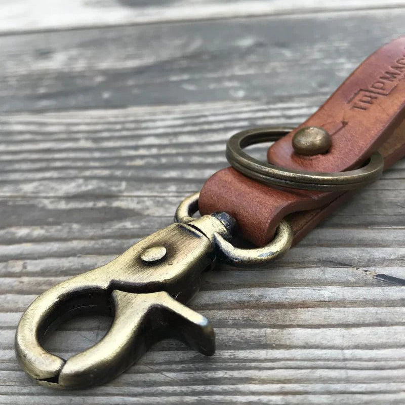 Lederband Schlüsselanhänger