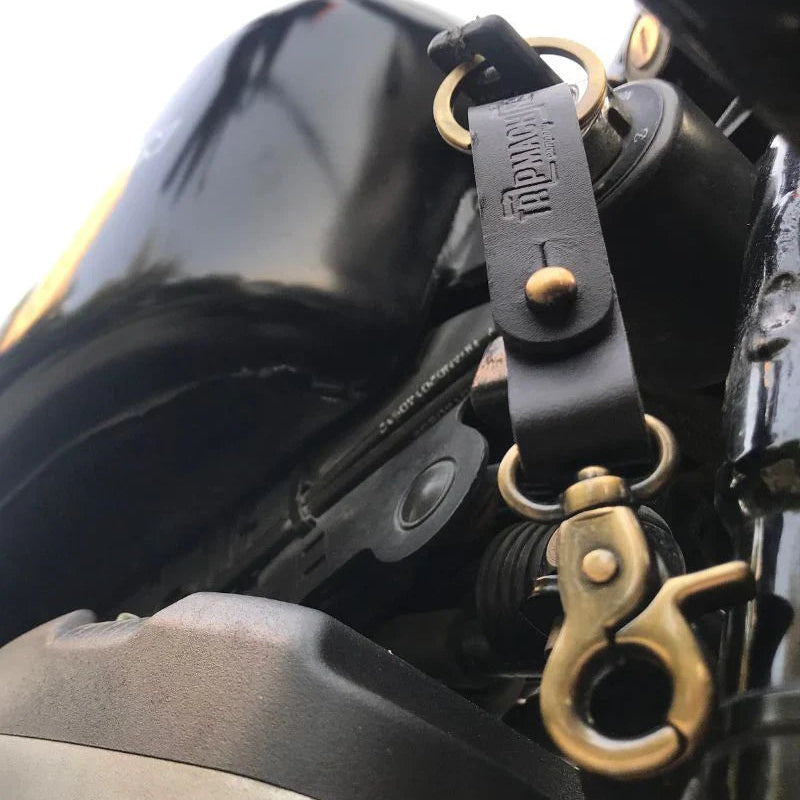 Lederband Schlüsselanhänger