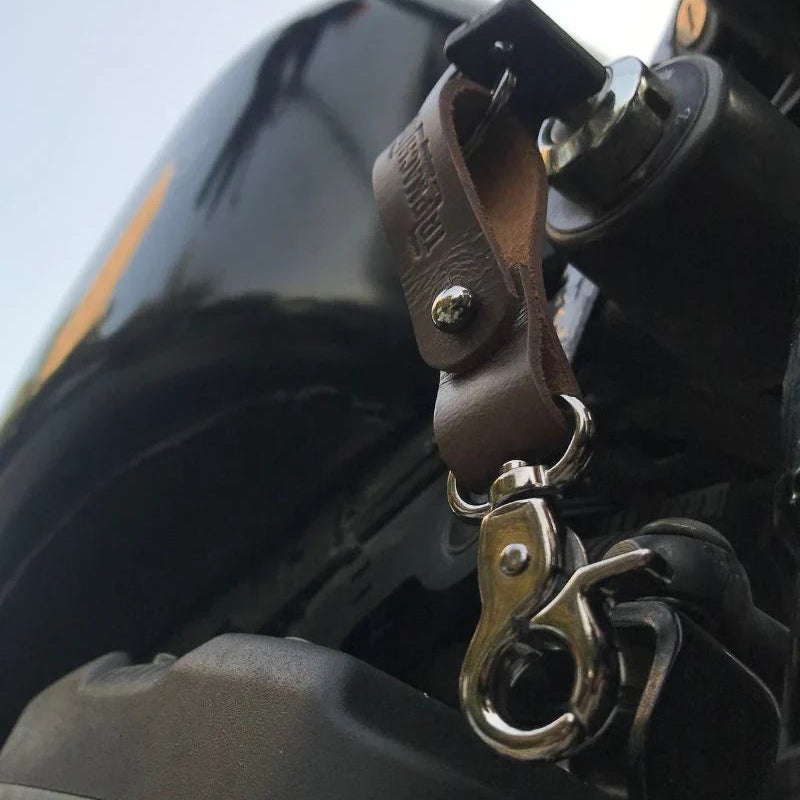 Leather Strap Keychain