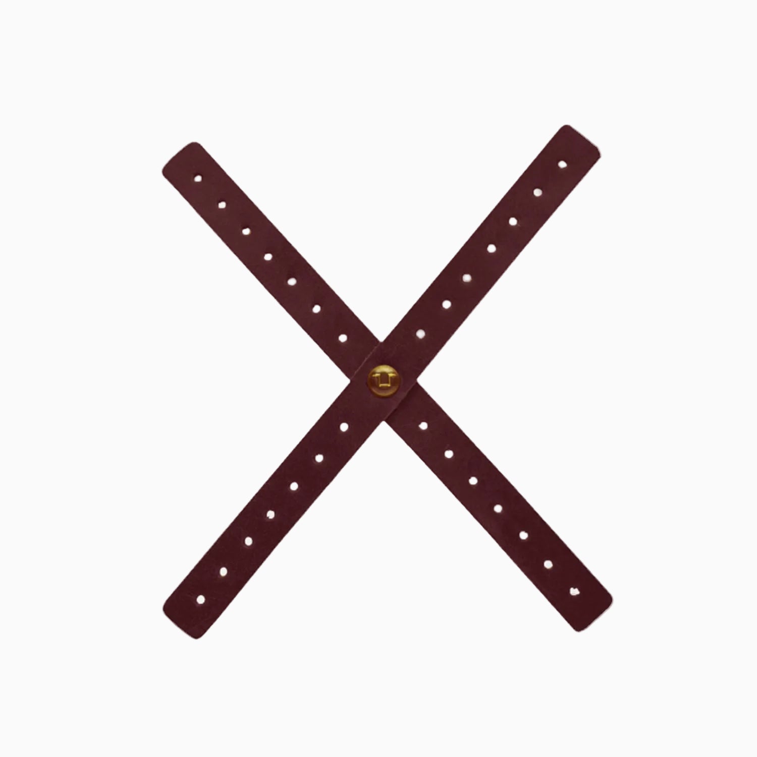 Perforated leather headliner X-Tape