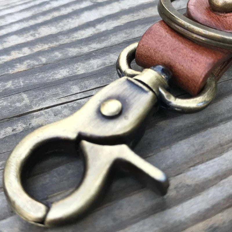 Lederband Schlüsselanhänger