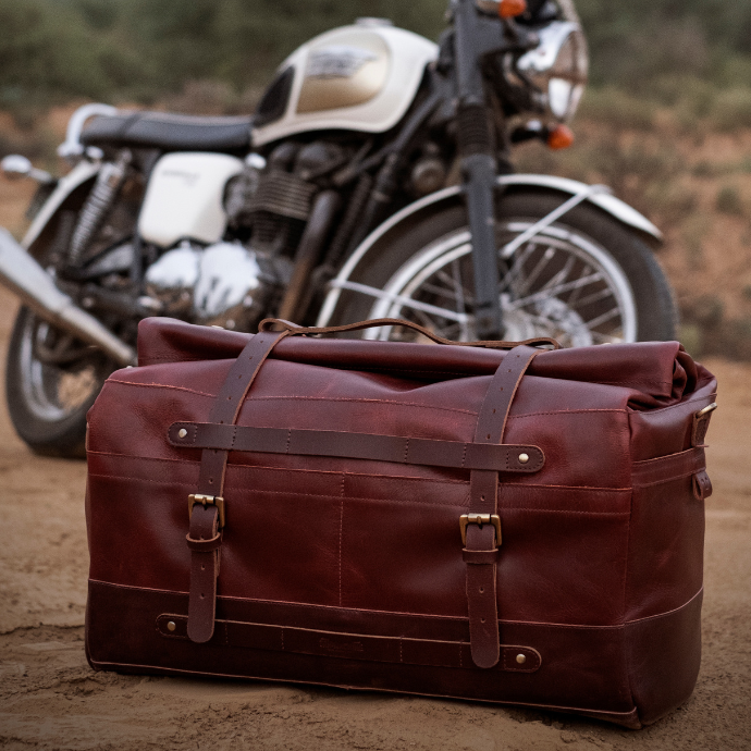 Buff Leather Outlaw Duffel Bag Classic