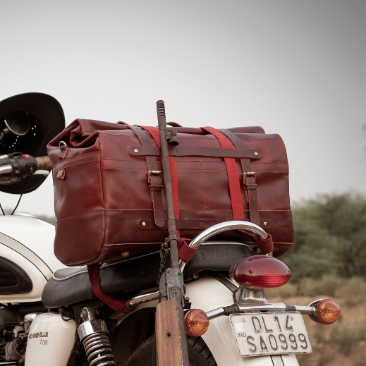 Buff Leather Outlaw Duffel Bag Classic
