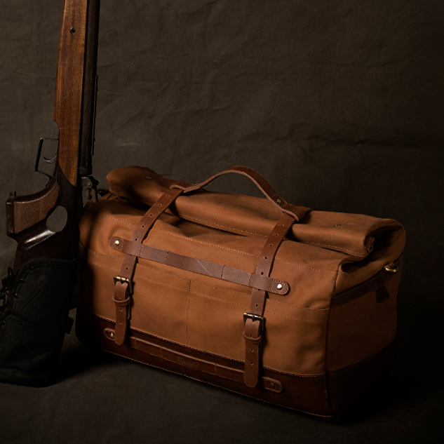 Buff Leather Outlaw Duffel Bag Classic
