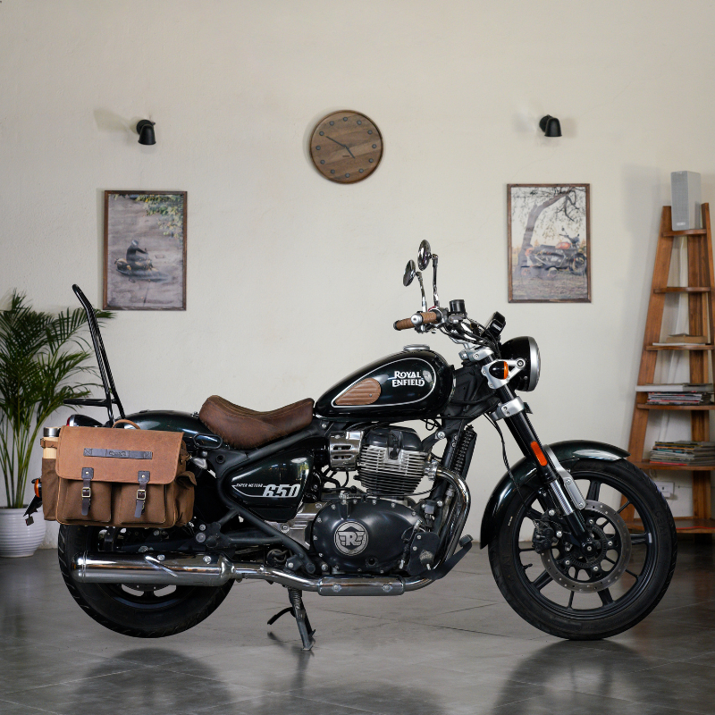 ボンネビル（2001-2016年モデル）用エクスペディションサドルバッグ