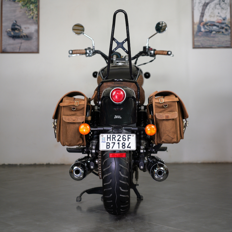 ボンネビル（2001-2016年モデル）用エクスペディションサドルバッグ