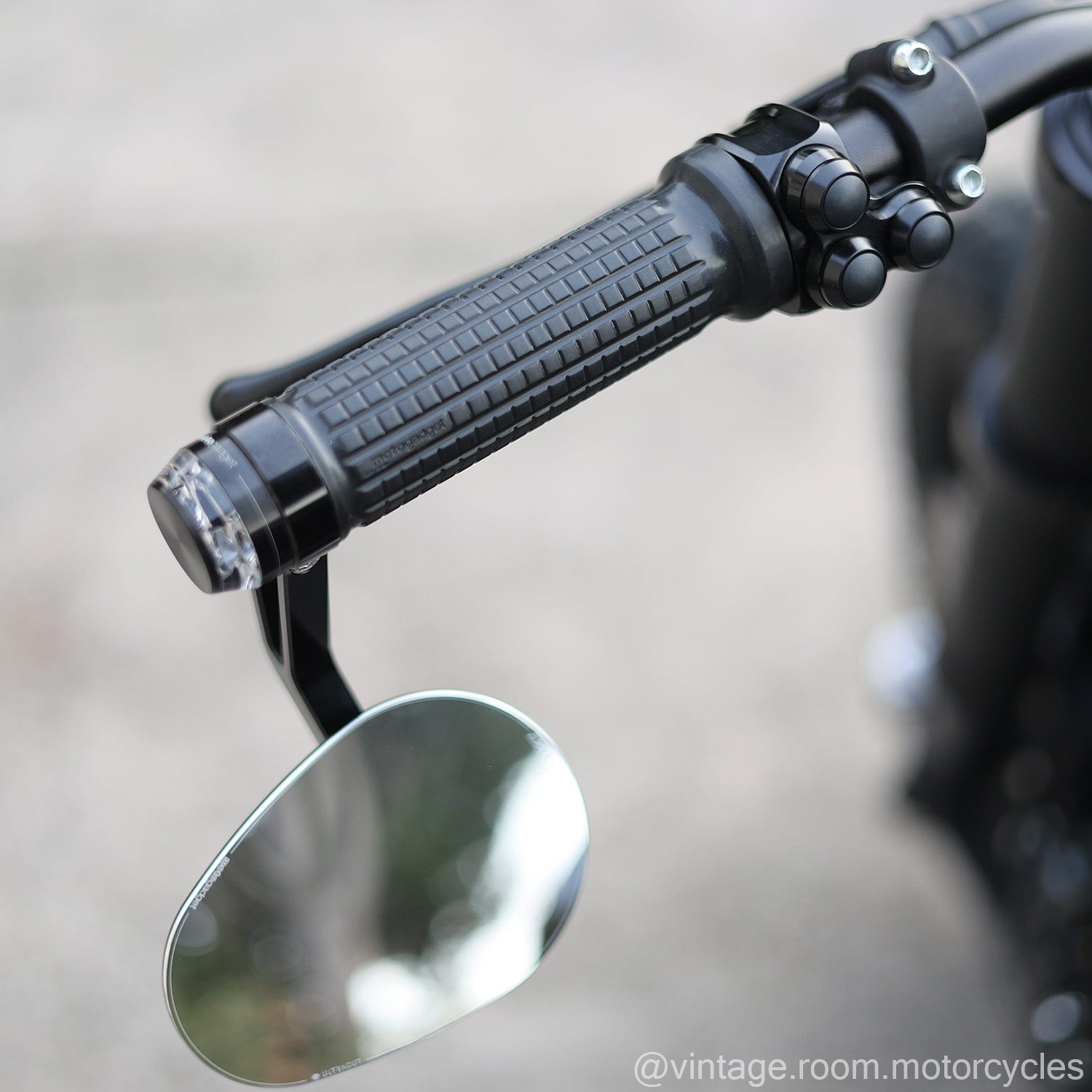 mo.view sport 130 Handlebar-End Mirror | motogadget