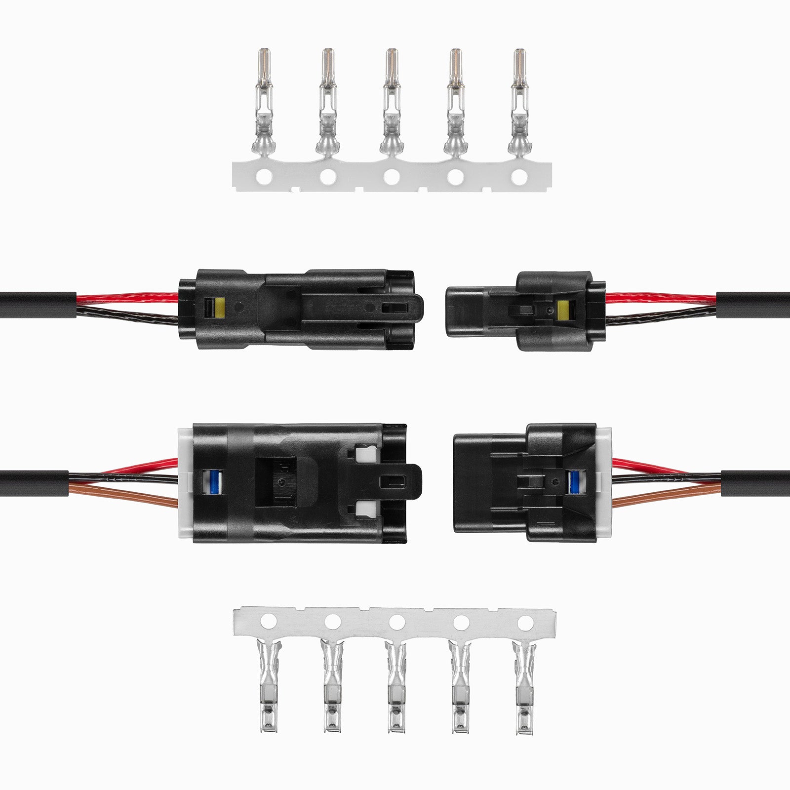 Compact connectors