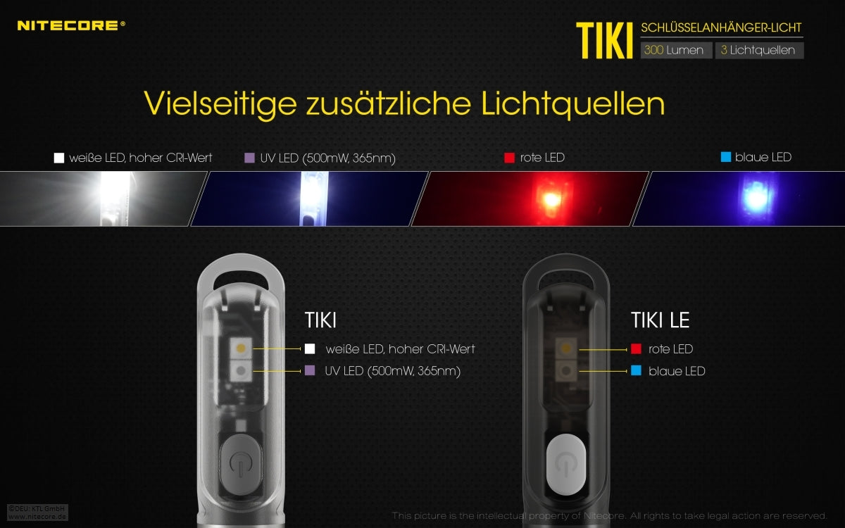 Tiki LE - 300 Lumen