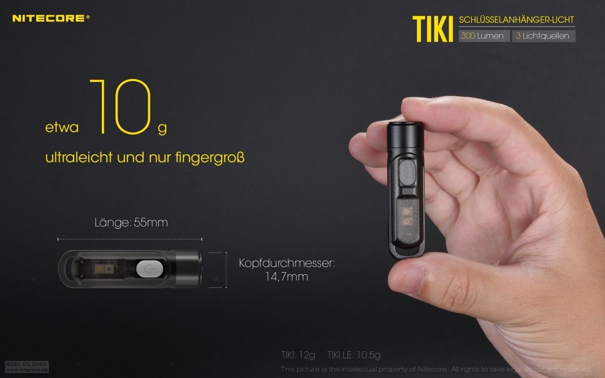 Tiki LE - 300 Lumen
