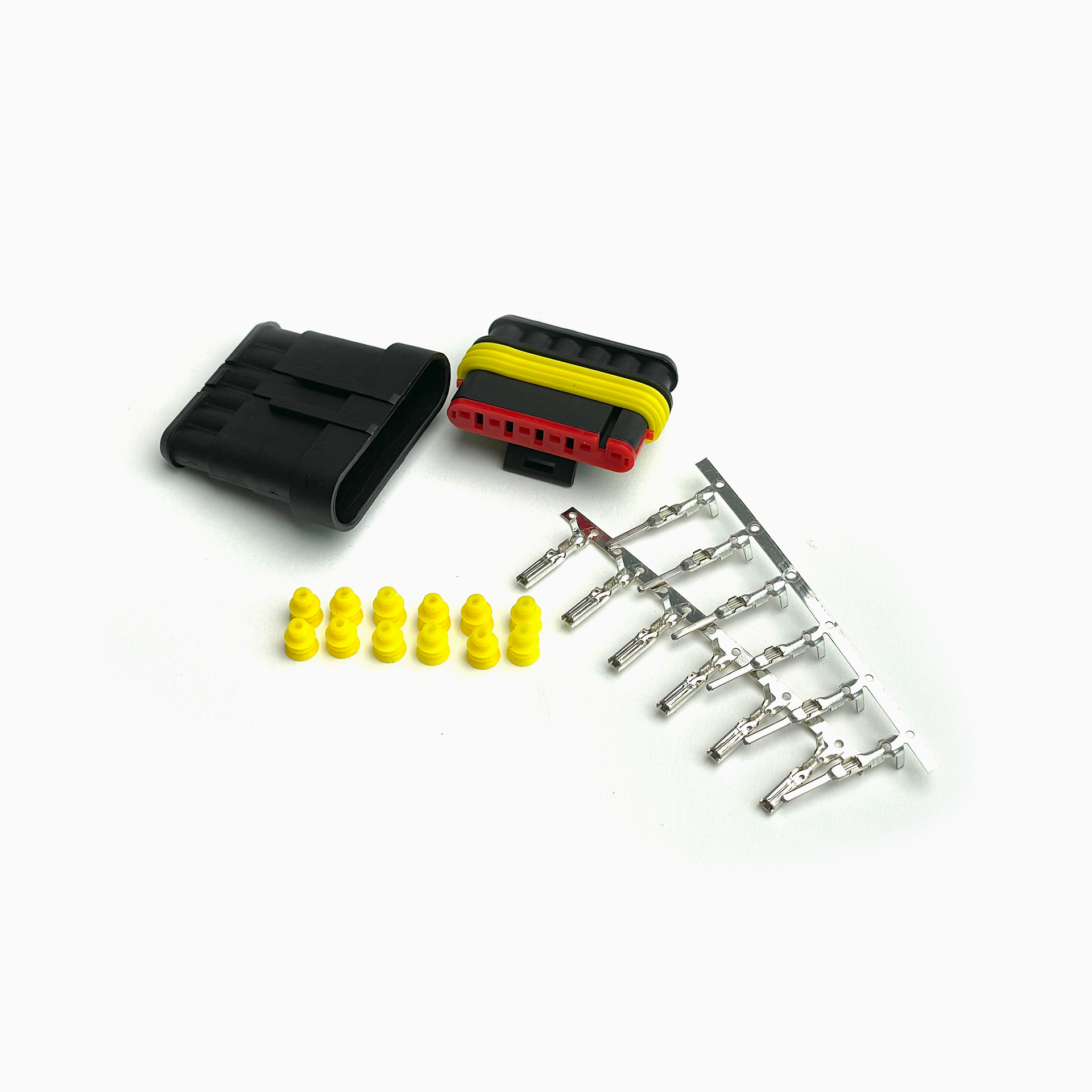 380X Set Steckverbinder Sortiment KFZ Stecker 2-6 Polig Auto - Foto 6