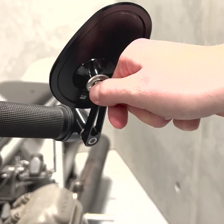 mo.view blade flip handlebar end mirror | motogadget