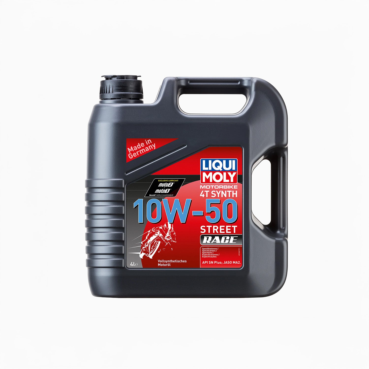 Motorcycle 4T Synth 10W-50 Street Race 4 Liter
