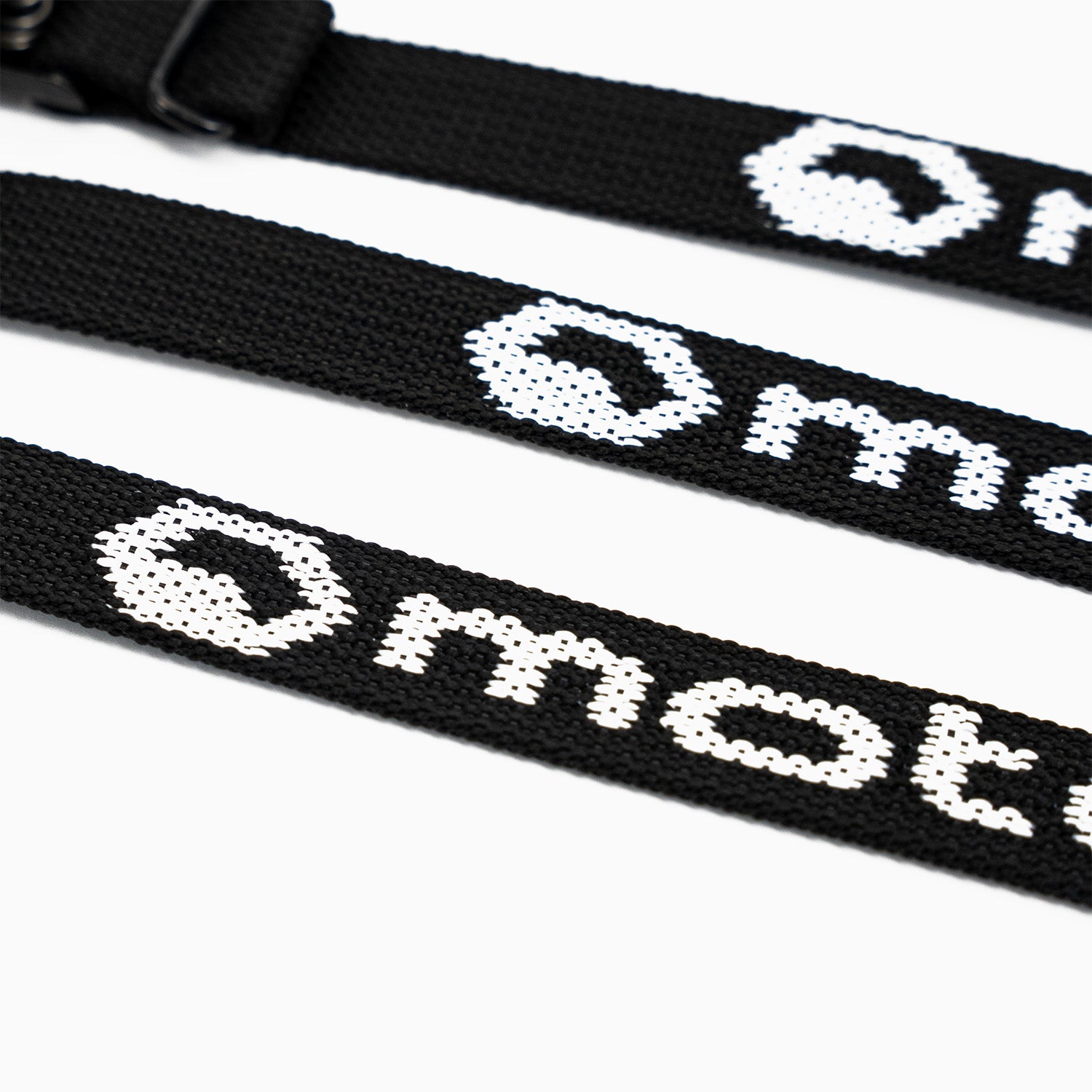 Tensioning strap with galvanized buckle