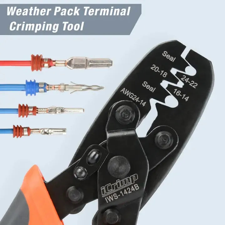 Crimping pliers for waterproof connectors - motogadget GmbH