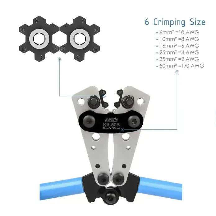 Crimping pliers battery cable lug - motogadget GmbH